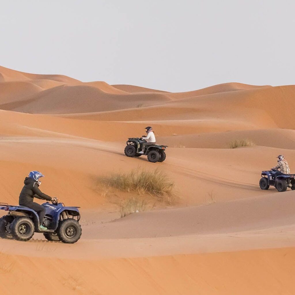 Agadir/Taghazout : Excursion en quad et planche à sable